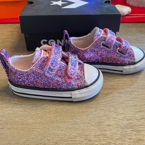 Converse all star- glitter, size 4 - GUC